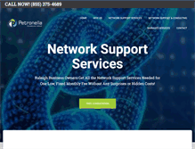 Tablet Screenshot of networksupportraleigh.com